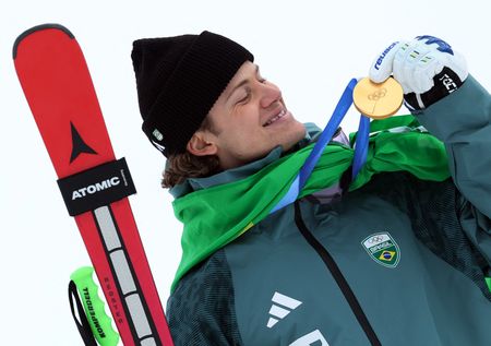 Lucas Braathen faz história com ouro no slalom gigante na Olimpíada de Inverno