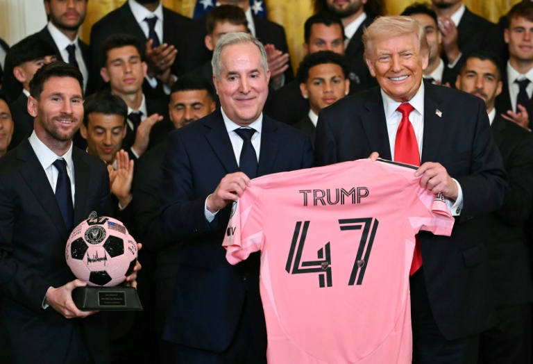 Trump homenageia Messi e Inter Miami na Casa Branca
