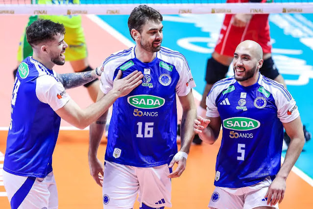 Vôlei: Cruzeiro se impõe na decisão contra o Campinas e leva a sua décima Superliga