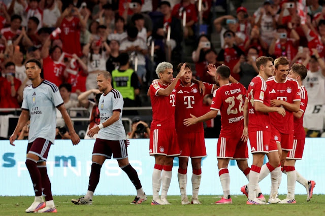 Bayern de Munique vence Aston Villa em amistoso em Hong Kong