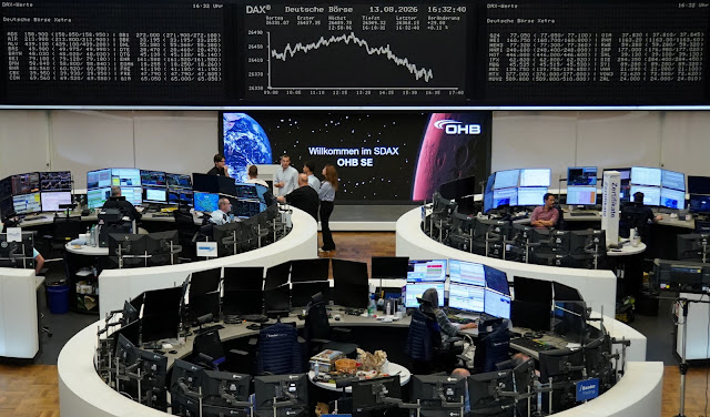 Ações europeias interrompem quatro semanas de altas com preços mais altos do petróleo