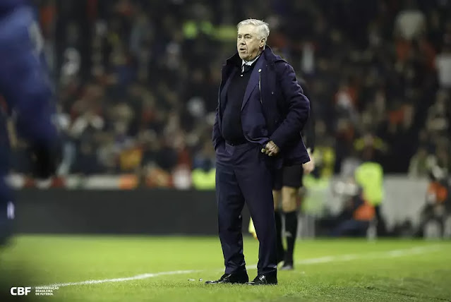 Escalação da Seleção: Ancelotti monta time para amistoso com 4 atacantes e indica base para a Copa