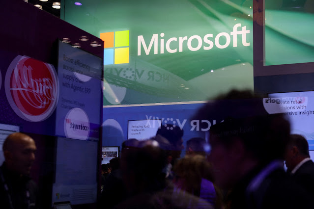 Microsoft supera estimativa de crescimento em unidade de nuvem, aliviando preocupação com gastos