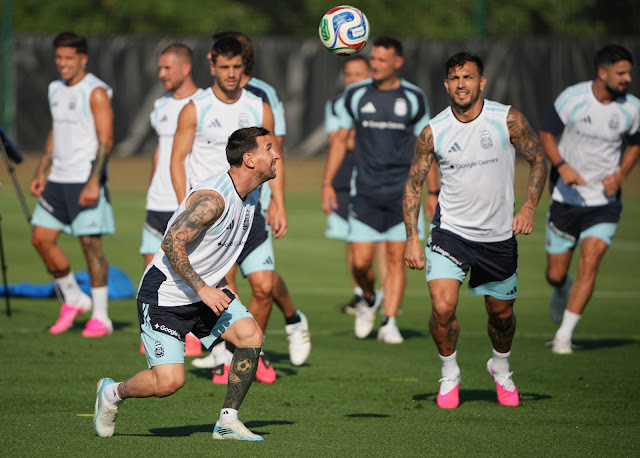 Argentina deve fazer rodízio contra a Jordânia e pode poupar Messi